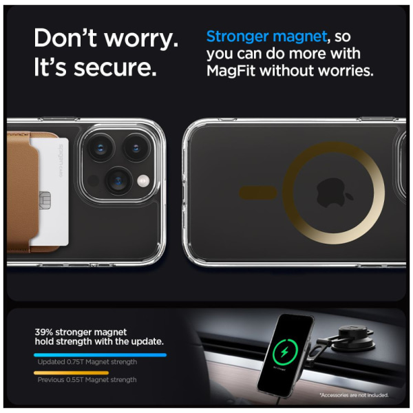 Spigen Ultra Hybrid MagSafe Case iPhone 15 Pro Max Gold