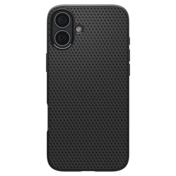Spigen iPhone 16 -kotelo Liquid Air Matte Black