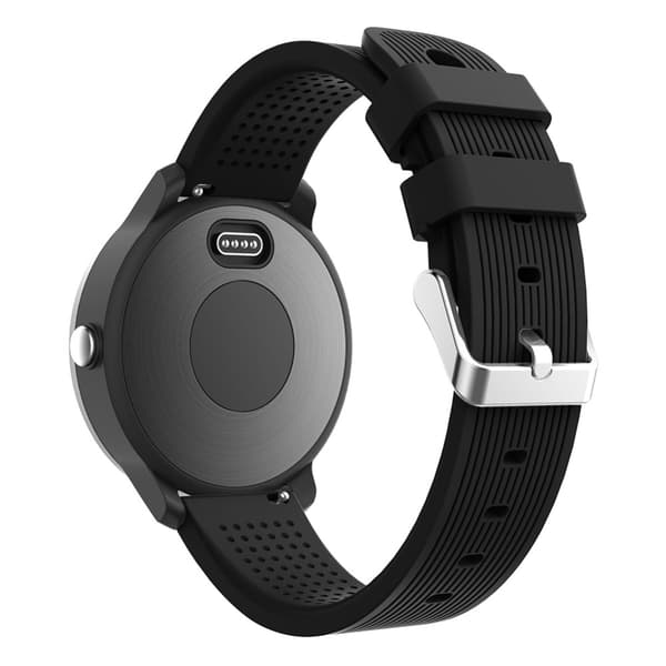 Silikonearmbånd Garmin Vivoactive 3 Sort