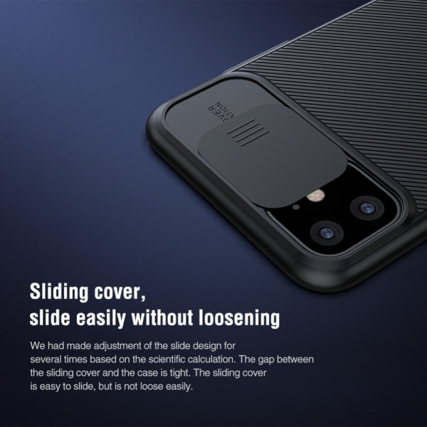 Nillkin CamShield -kuori iPhone 11 - Musta