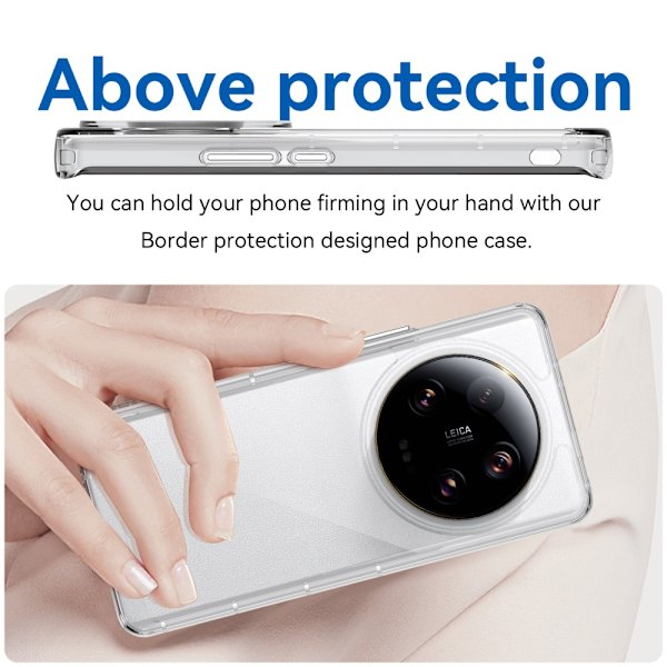 Hybrid Edge Case Xiaomi 13 Ultra Transparent