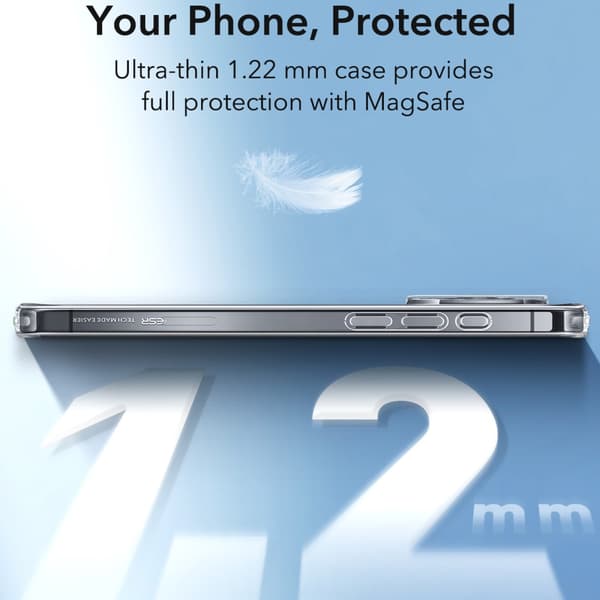 ESR Project Zero MagSafe Skal iPhone 16 Transparent
