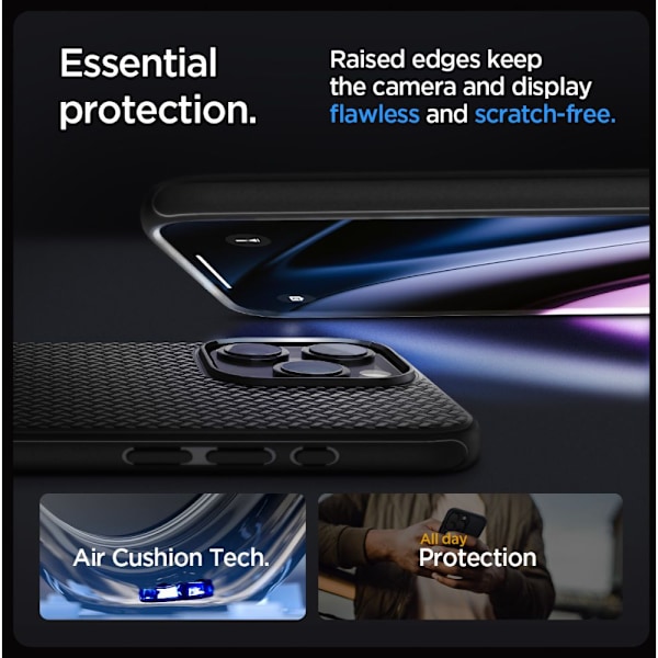 Spigen iPhone 15 Pro Max -kotelo MagSafe Armor Black