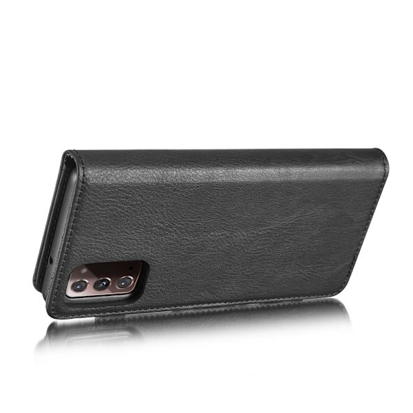 DG.MING Pungetui med magnet til Galaxy Note 20 Sort