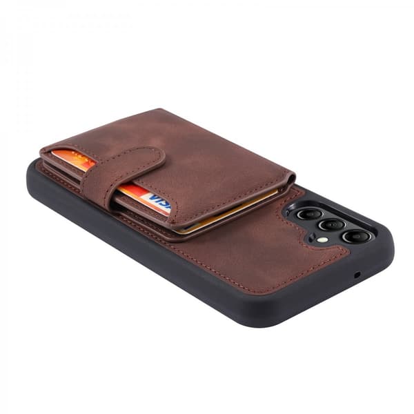 Multi-Slot Skal RFID-beskyttelse Samsung Galaxy A14 Brun