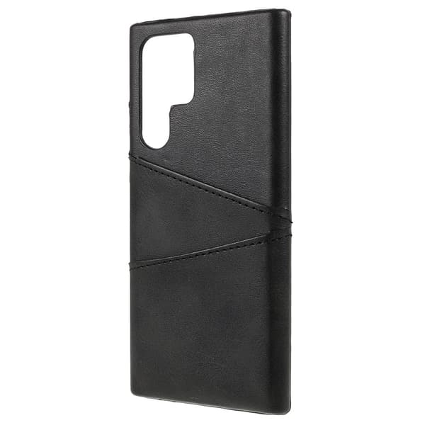 Kortholder Etui Samsung Galaxy S22 Ultra Sort