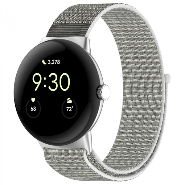 Google Pixel Watch 2 -harmaa nailonranneke