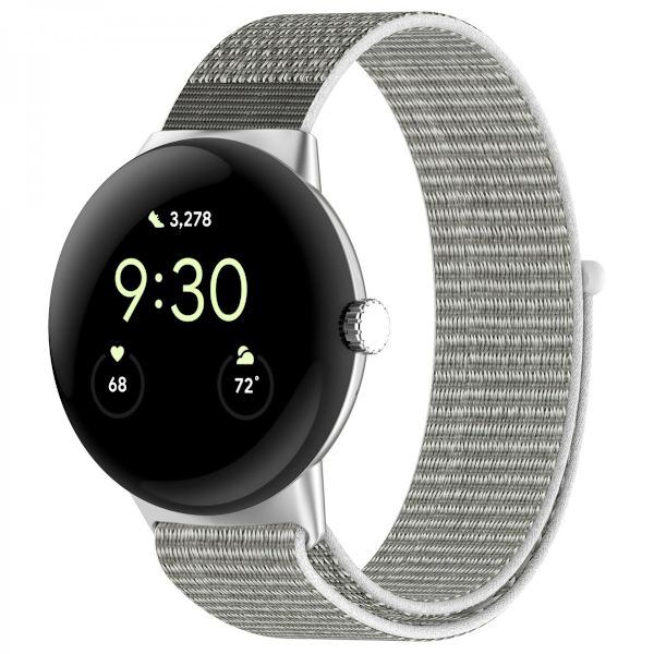 Nylonarmband Google Pixel Watch 2 Grå