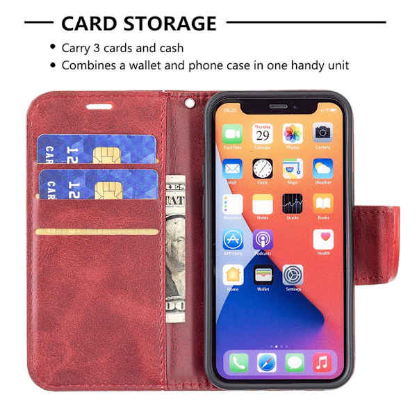 iPhone 13 Mini Mobilväska Röd