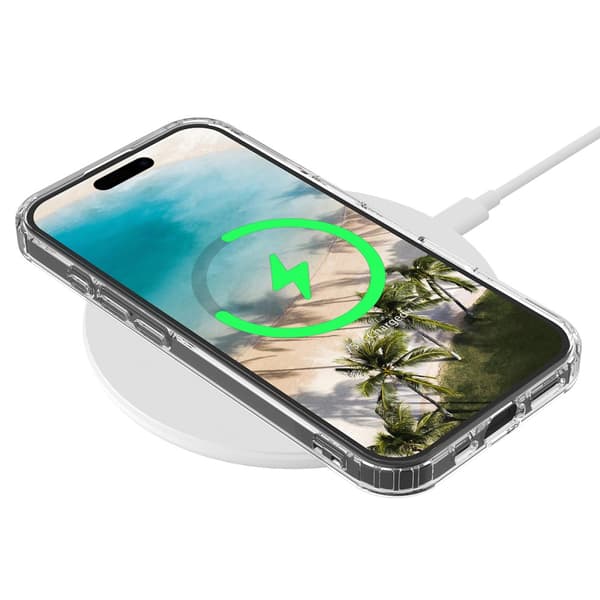 MagSafe Kuori iPhone 16 Läpinäkyvä