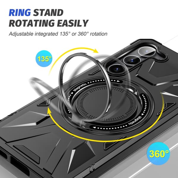Hybrid Cover Samsung Galaxy S24 MagSafe Ring Sort