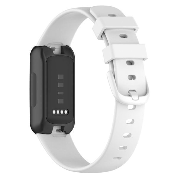 Fitbit Inspire 3 -valkoinen silikoniranneke (L)