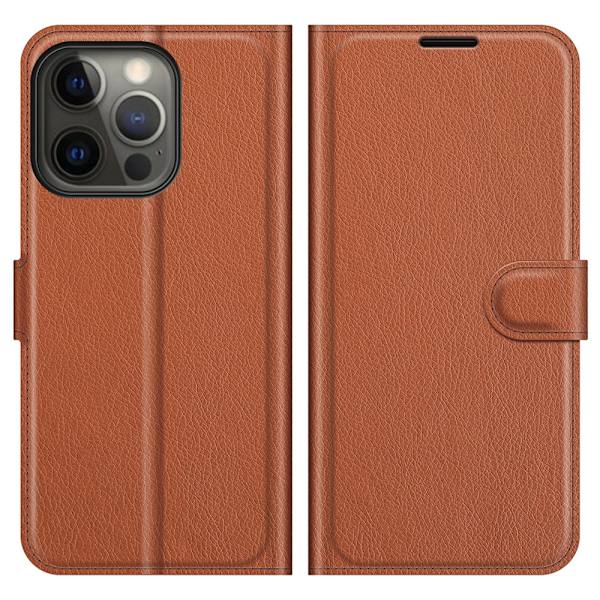 Mobilcover iPhone 13 Pro Brun