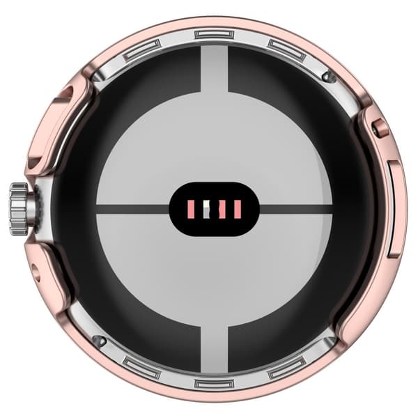 Skal Google Pixel Watch Hårdplast + Glas Roséguld