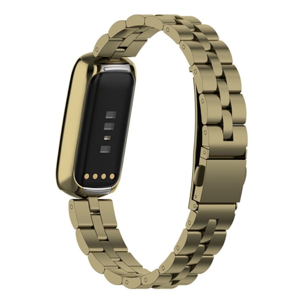 Metallarmband Fitbit Luxe Guld