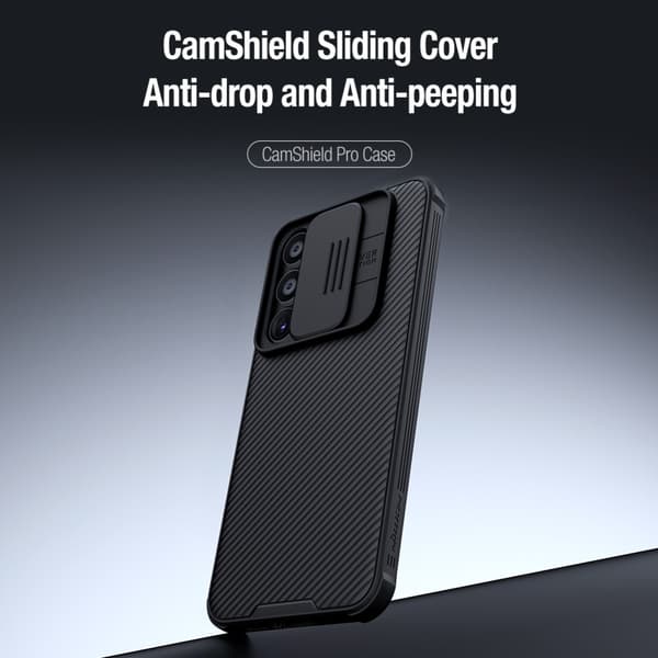 Nillkin CamShield Skal Samsung Galaxy A55 Sort