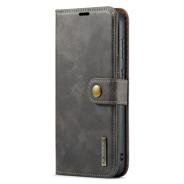 DG.MING 2-in-1 Magnet Wallet Samsung Galaxy A56 Brown