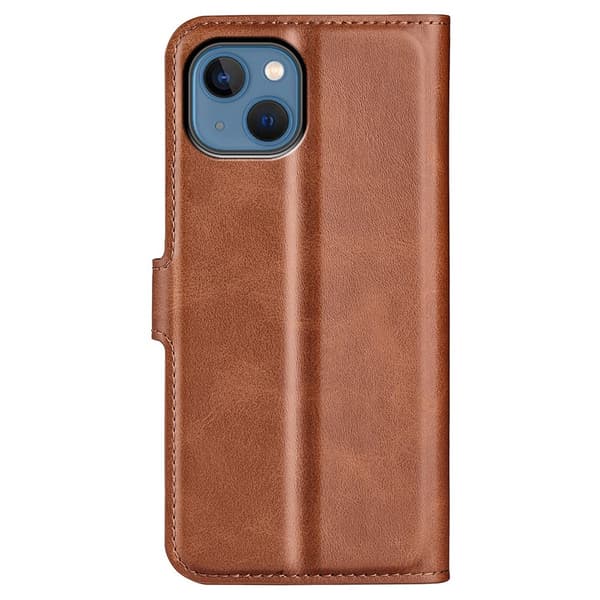 iPhone 14 Plus Wallet Leather Brown