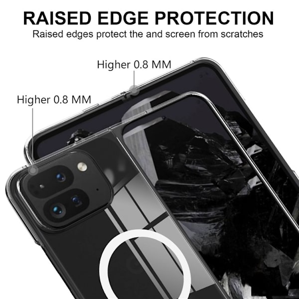 MagSafe Cover Google Pixel 10 Pro Fold Transparent