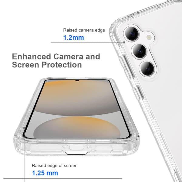360 Full Cover Edge Case Samsung Galaxy A16 Transparent