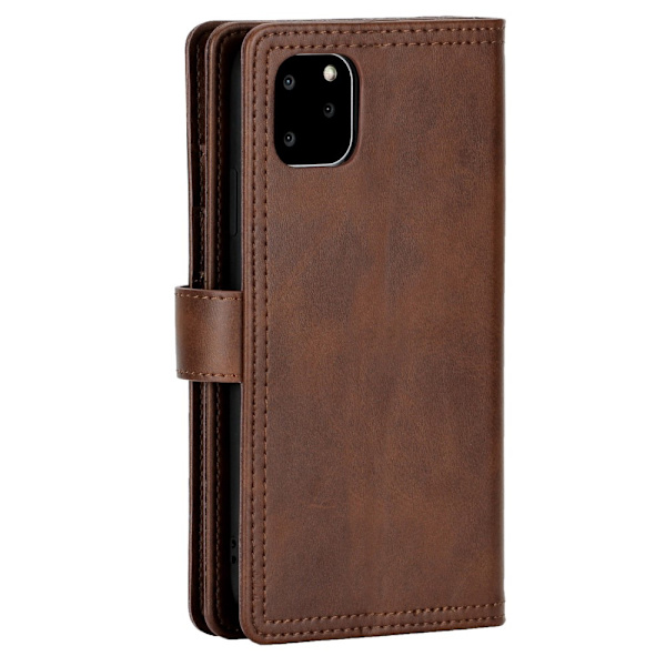 Lompakkokotelo Multi-Slot iPhone 14 Pro Max Ruskea
