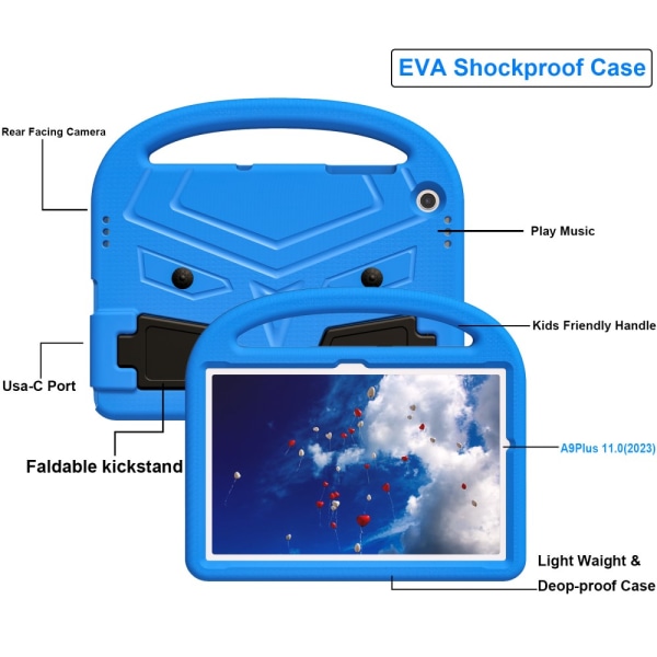 Skal EVA Samsung Galaxy Tab A9 Plus Blå
