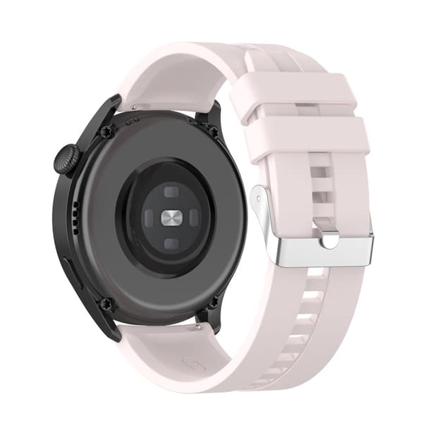 Silikone Rem Huawei Watch 3/3 Pro Lyse Rosa
