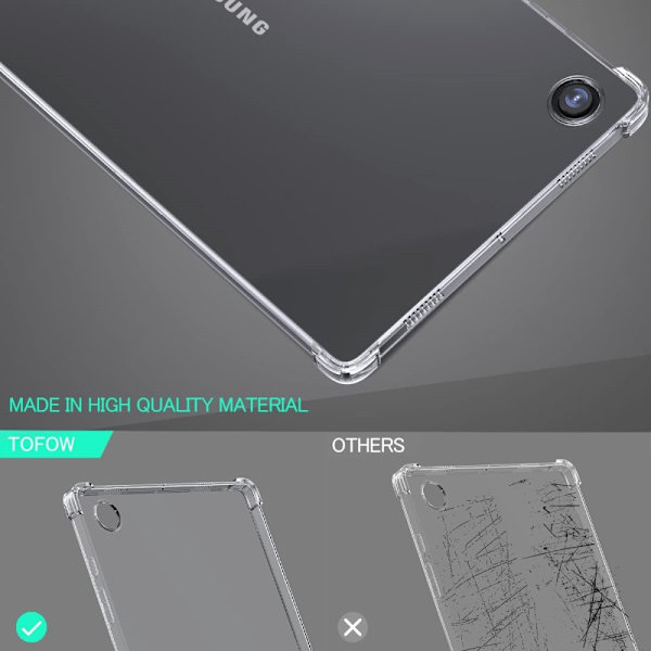 Skal Samsung Galaxy Tab A8 10.5 TPU Transparent