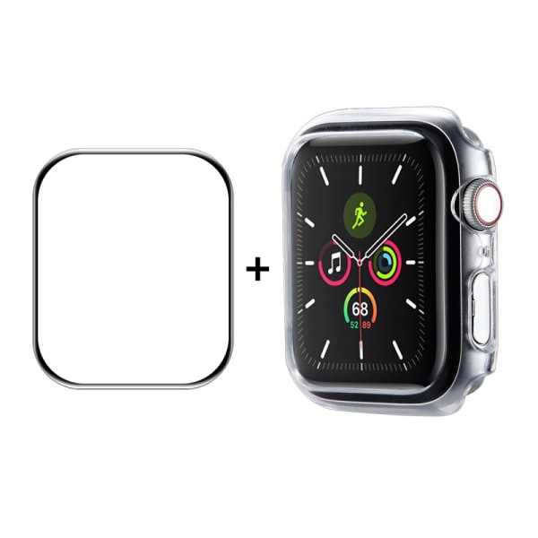 Hat Prince Skal og Skærmbeskyttelse Apple Watch 45mm Transparent