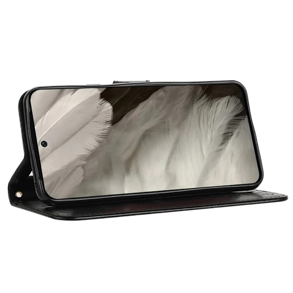 Läderfodral Fjärilar Google Pixel 8 Svart