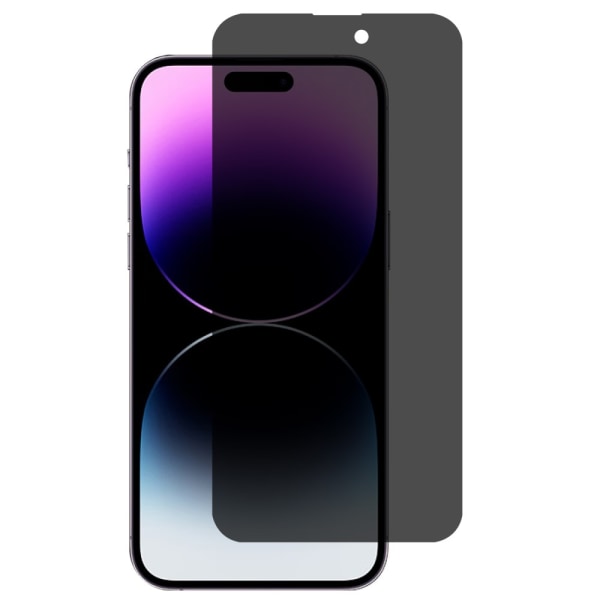 Privacy Härdat Glas Skärmskydd iPhone 15 Pro