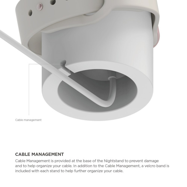 Laddningsställ Apple Watch Vit