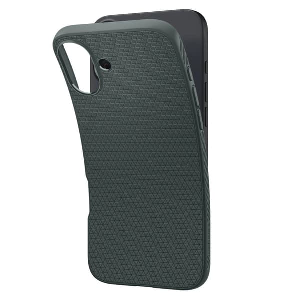 Spigen iPhone 16 Case Liquid Air Abyss Green
