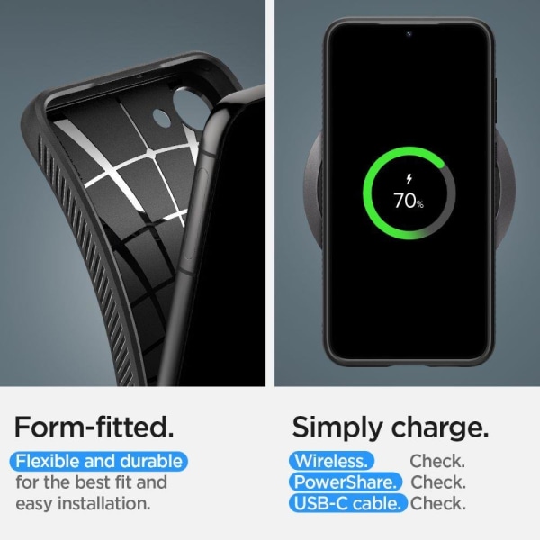 Spigen Samsung Galaxy S23 Plus -kuori Liquid Air Black