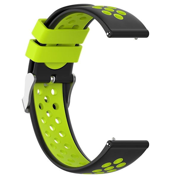 Sportarmband Samsung Galaxy Watch 5 40/44/Pro 45mm Svart/Grön