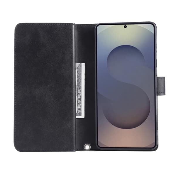 Plånboksfodral Multi-Slot Samsung Galaxy S25 Edge Svart