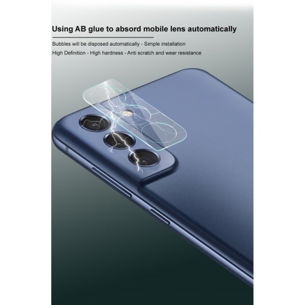 IMAK 2 Pack Härdat Glas Linsskydd Samsung Galaxy S21 FE