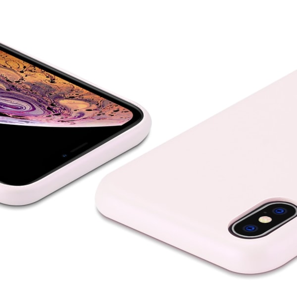 Dux Ducis Skin Lite Serie iPhone X/XS Læderskal Rosa