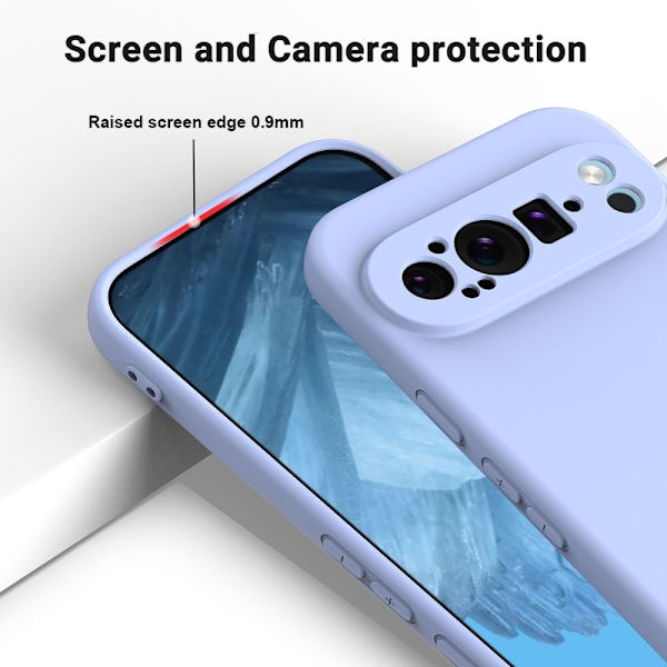 Silikonikuori Google Pixel 9 Pro Lila