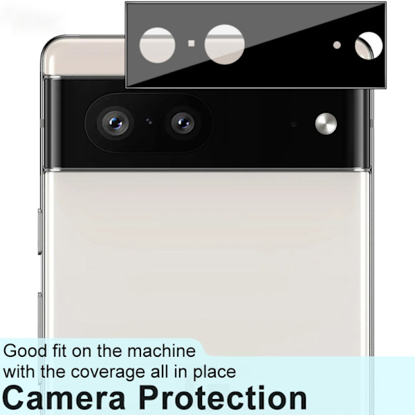 Imak Hærdet Glas Linsebeskyttelse Google Pixel 7 Sort