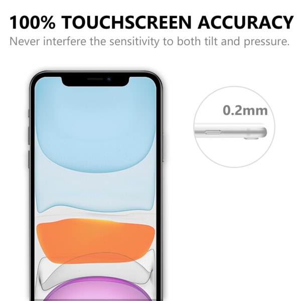 Skärmskydd iPhone 12 Mini Härdat Glas 0.2mm