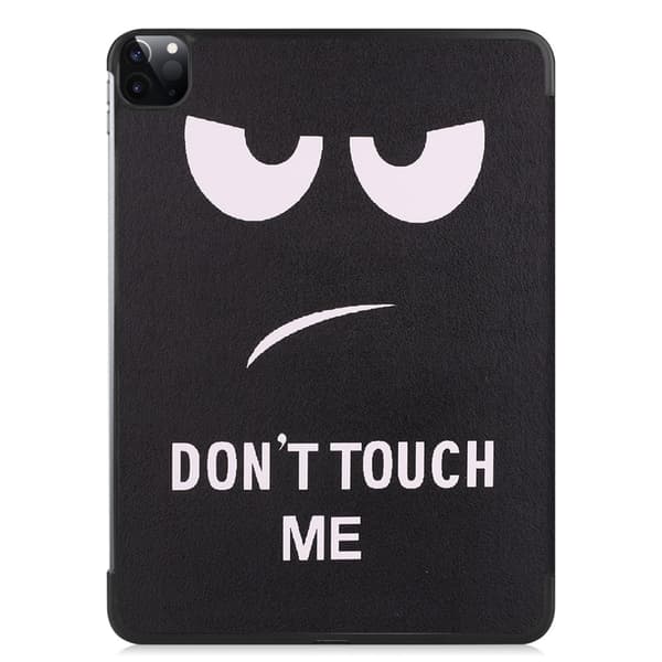 iPad Pro 11 3rd Gen (2021) Etui Tri-fold Don't Touch Me