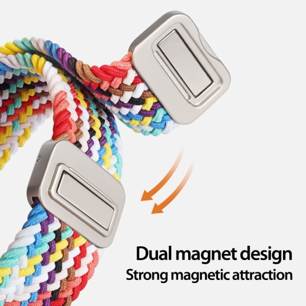 Dux Ducis Elastic Nylon Woven Strap Apple Watch Ultra 2 49mm Rai