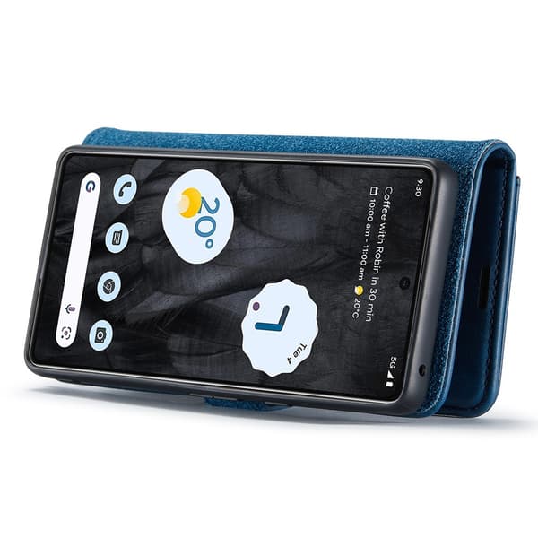 DG.MING 2-i-1 Magnetiskt Plånboksfodral Google Pixel 8 Pro Blå