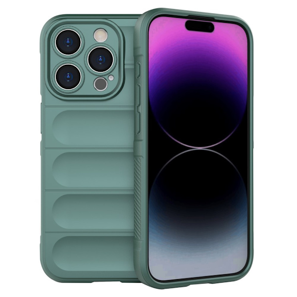 Pudotussuoja iPhone 15 Pro Vihreä