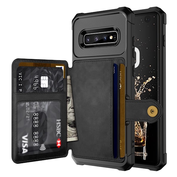 Multi-Slot-kotelo Samsung Galaxy S10 musta