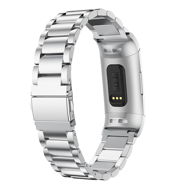 Metallarmband Fitbit Charge 3/4 Silver