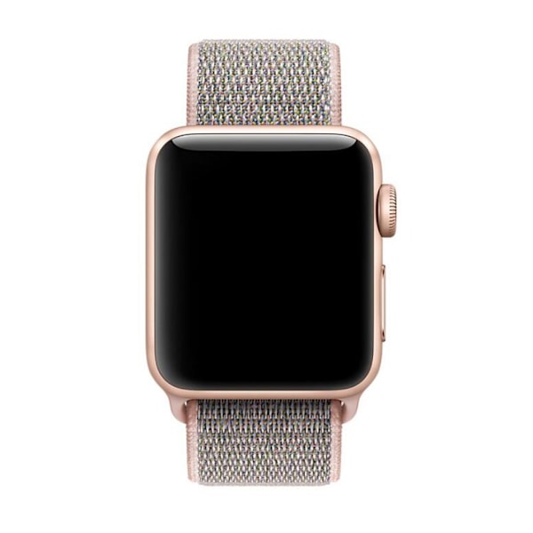 Nylonarmband Apple Watch Series 10 46mm Roséguld