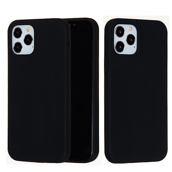 iPhone 13 Pro Max Skal Silikon Sort