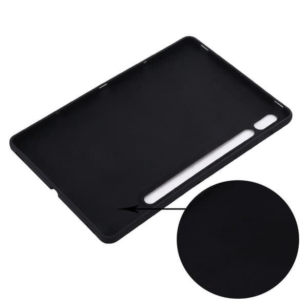 Silikonskal Samsung Galaxy Tab S9 FE Svart